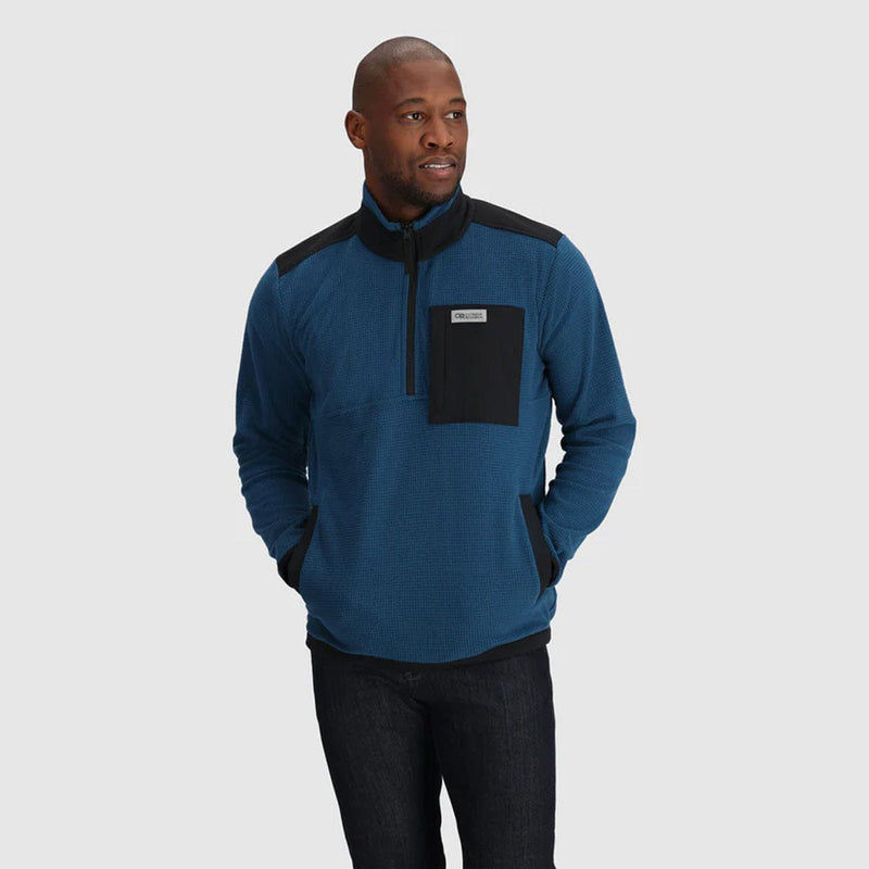 Load image into Gallery viewer, Outdoor Research Men&#39;s Trail Mix Quarter Zip Pullover

