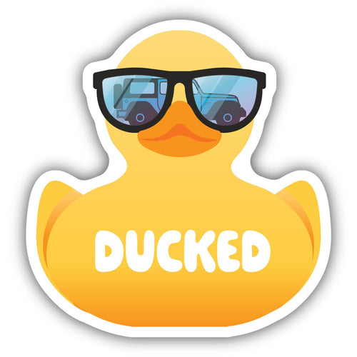 Stickers Northwest Ducked Jeep Duck