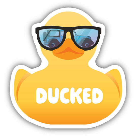 Stickers Northwest Ducked Jeep Duck