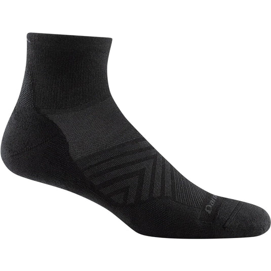 Black sock on a white background
