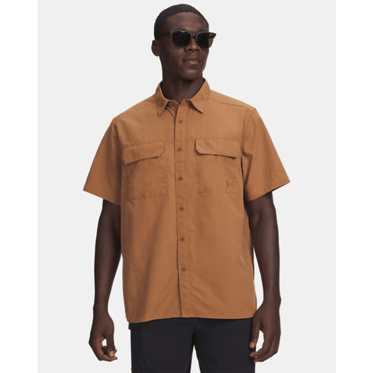 Under Armour Explor Woven Solid Men's Short Sleeve