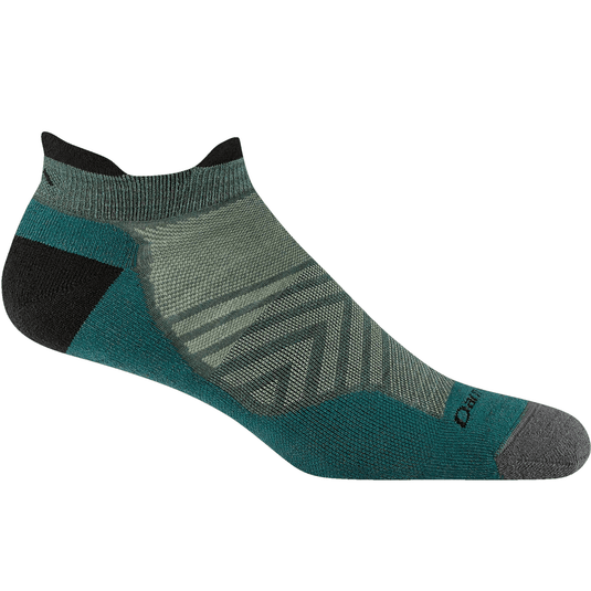 Darn Tough Men's Run No Show Tab Ultra-Lightweight Running Sock with Cushion