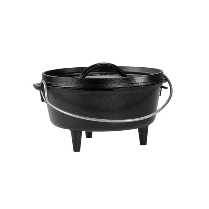 Load image into Gallery viewer, Lodge Cast Iron 8 Inch / 2 Quart Cast Iron Camp Dutch Oven
