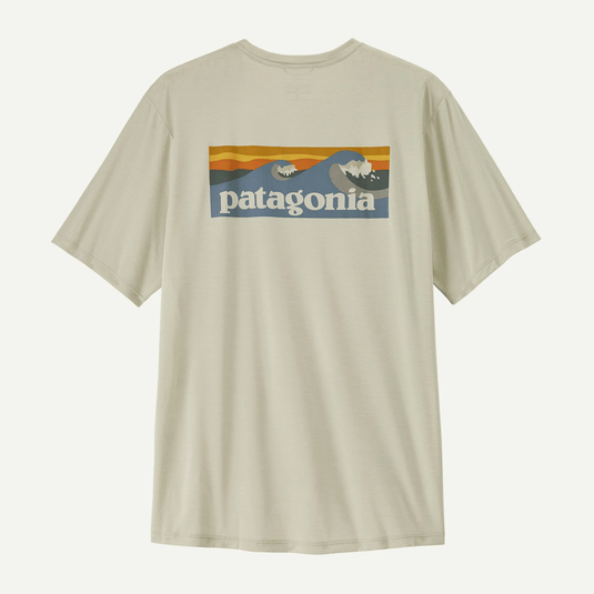 Patagonia Men's Cap Cool Daily Shirt - Boardshort Logo
