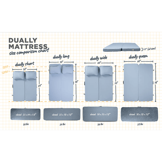 Hest Dually Double Mattress