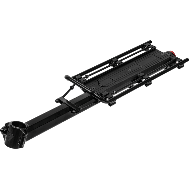 Load image into Gallery viewer, Topeak MTX Beam Rack E Type Seatpost Rear Bike Rack Black
