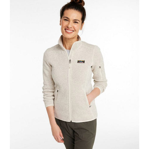 L.L. Bean Bean's Sweater Fleece Full-Zip Jacket Women's Regular