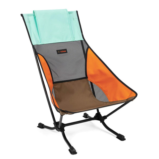 Helinox Beach Camp Chair w Headrest & Side Pocket