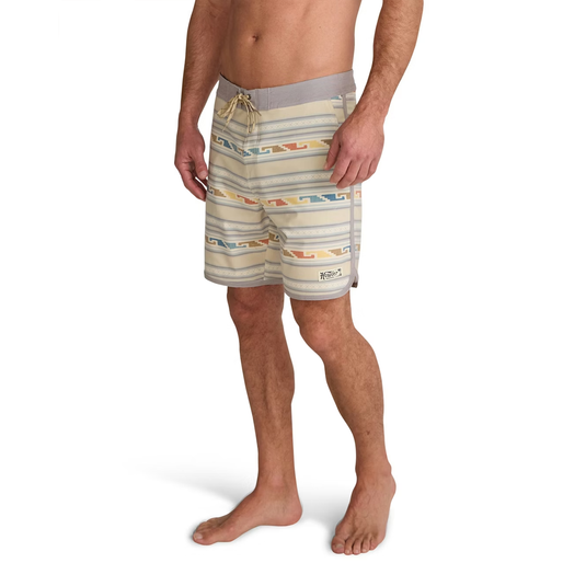 Howler Brothers Bruja Boardshorts - Temple Tracks-Sand
