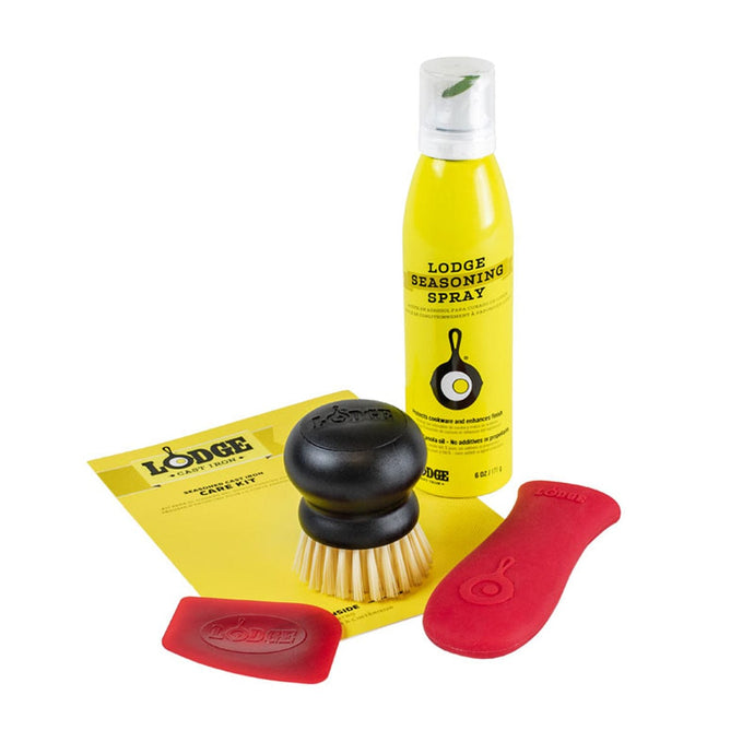 Lodge Cast Iron Seasoned Cast Iron Care Kit