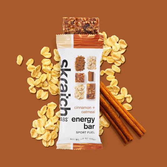 Skratch Labs Energy Bar Sport Fuel Cinnamon + Oatmeal