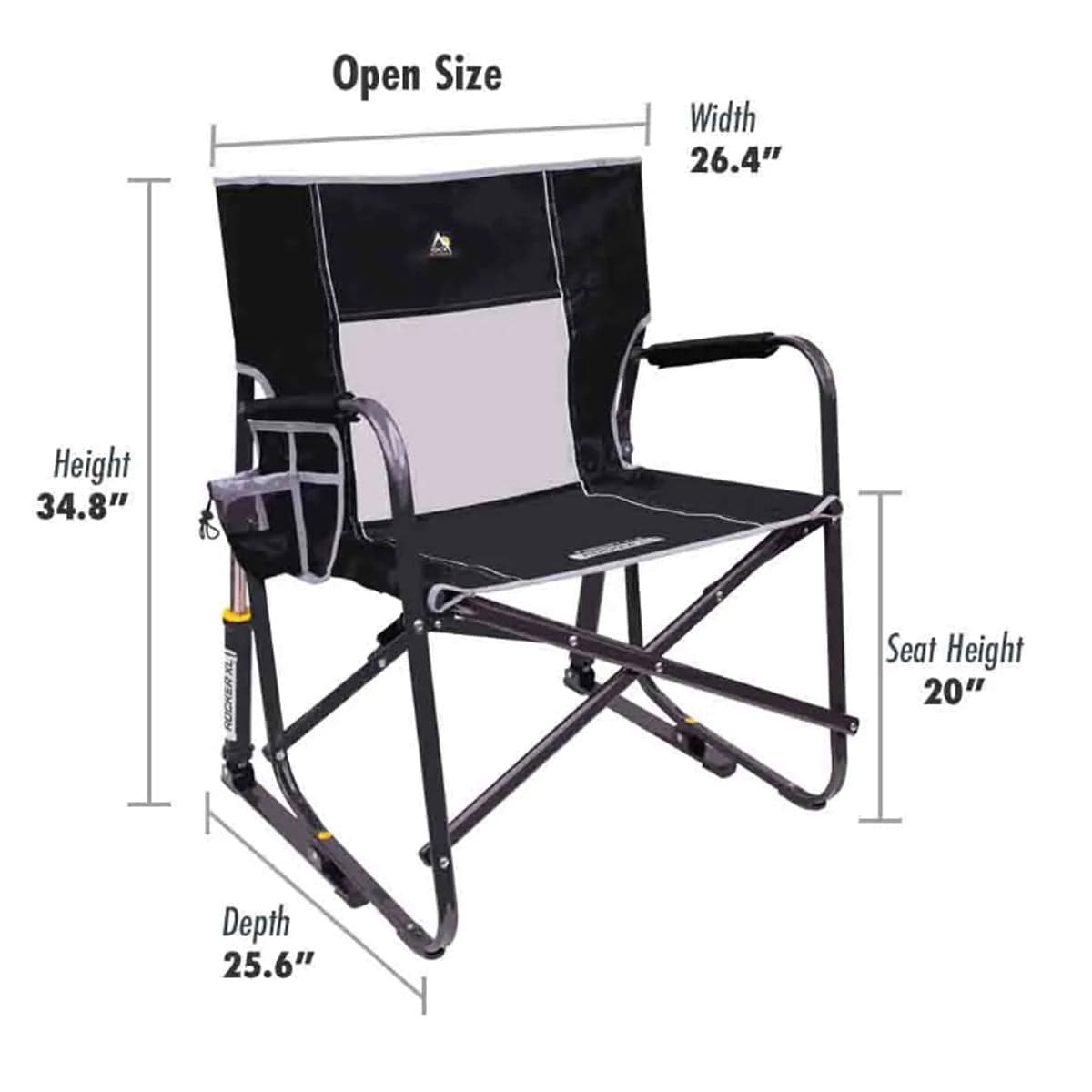 GCI Outdoor Freestyle Rocker XL Chair – Campmor
