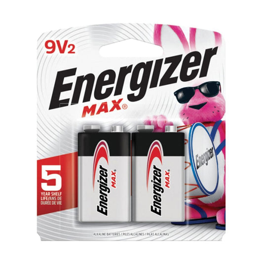 Energizer 9V 2 Pack