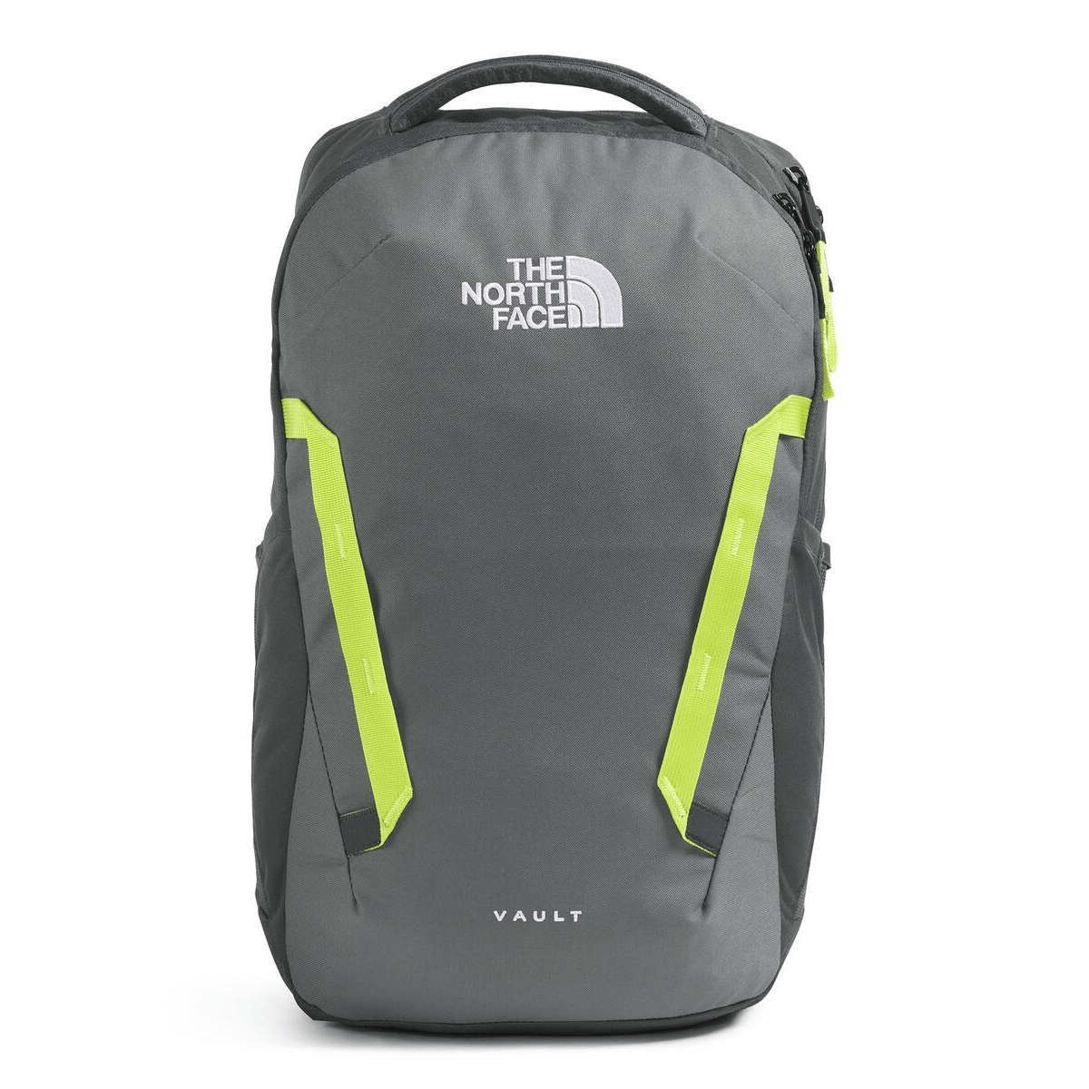 billiard green and fiery coral north face backpack The North Face Vault Backpack 'Anthracite Grey'