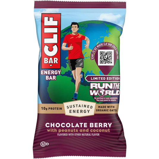 Clif Bar Chocolate Berry with Peanuts and Coconut Bar