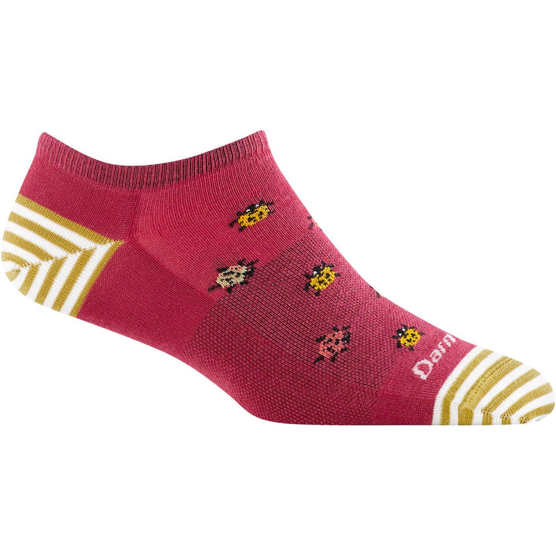 Load image into Gallery viewer, Darn Tough Lucky Lady No Show Lightweight Women&#39;s Socks
