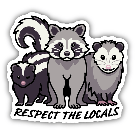 Stickers Northwest Respect The Locals