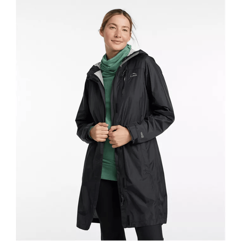 Load image into Gallery viewer, L.L. Bean Trail Model Rain Coat Women's Regular
