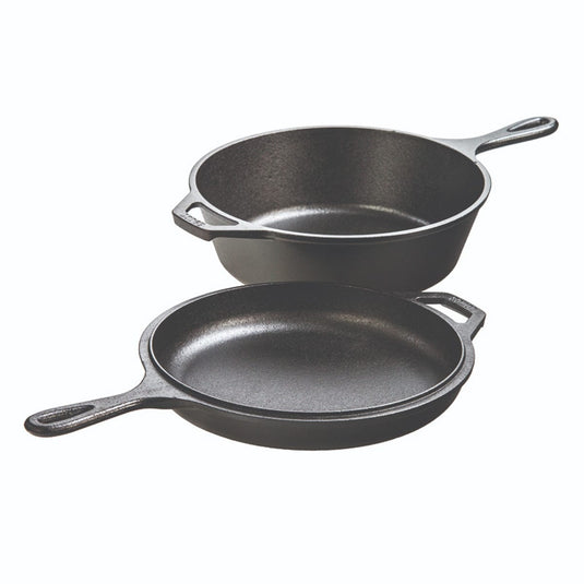 Lodge Cast Iron 3.2 Quart Cast Iron Combo Cooker