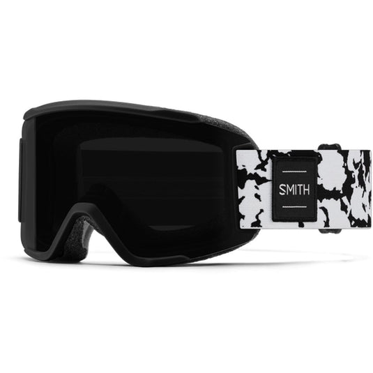 flat light goggles Smith Squad S Black Marble/ChromaPop Sun Black/Yellow Snow Goggles – Campmor