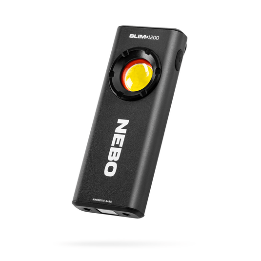 NEBO Slim + 1200 Pocket Light with Laser Pointer