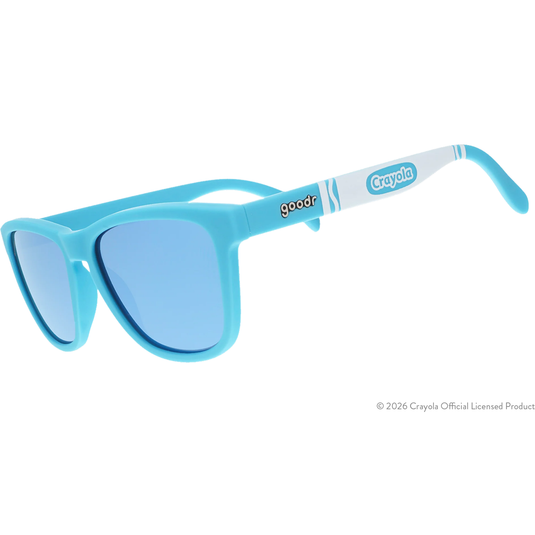 Goodr OG Crayola Blue Lagoon