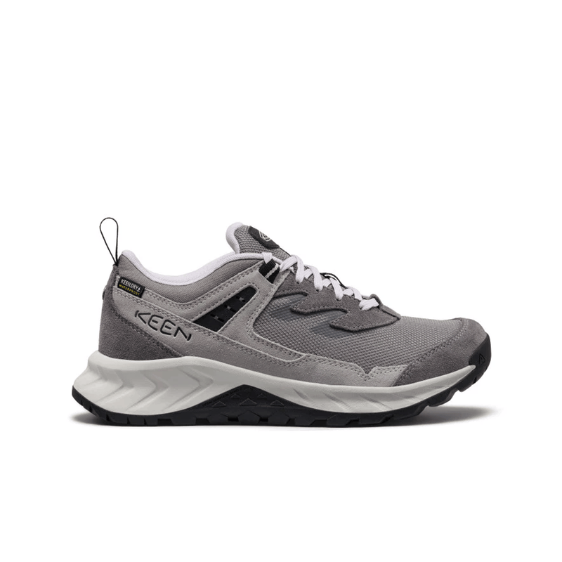 Load image into Gallery viewer, Gray hiking shoe with KEEN logo on a white background
