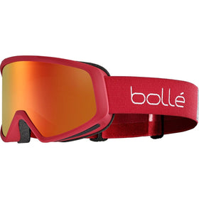 Bolle BEDROCK PLUS Snow Goggle Carmine Red - Sunrise Cat 2