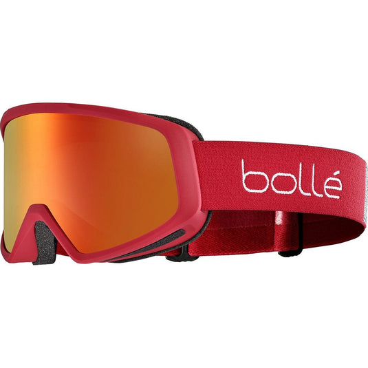 Bolle BEDROCK PLUS Snow Goggle Carmine Red - Sunrise Cat 2