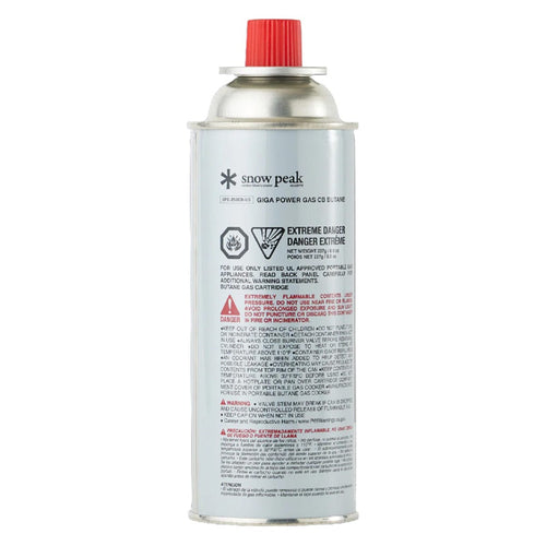 Snow Peak Gas CB 250 Butane Fuel