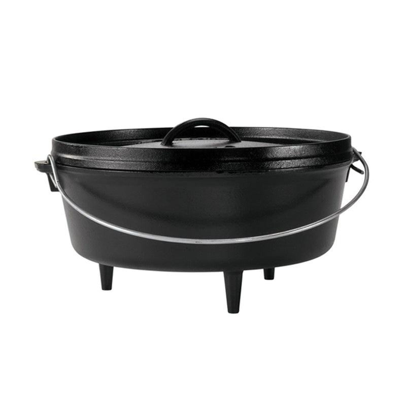 Load image into Gallery viewer, Lodge Cast Iron 12 Inch / 6 Quart Cast Iron Camp Dutch Oven

