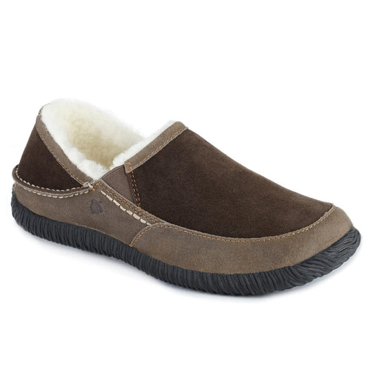 Acorn Men's Rambler Moc Slipper with Indoor/Outdoor Sole