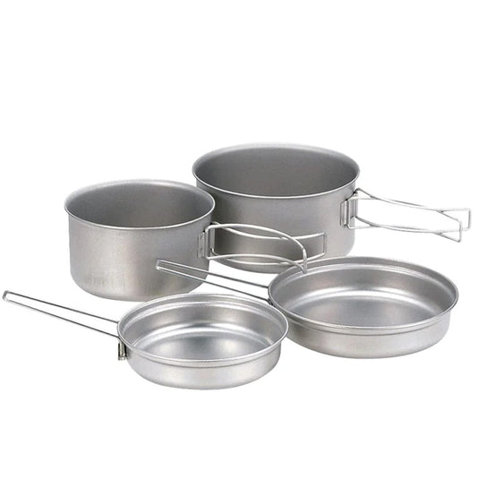 Snow Peak Multi Compact Cookset Titanium