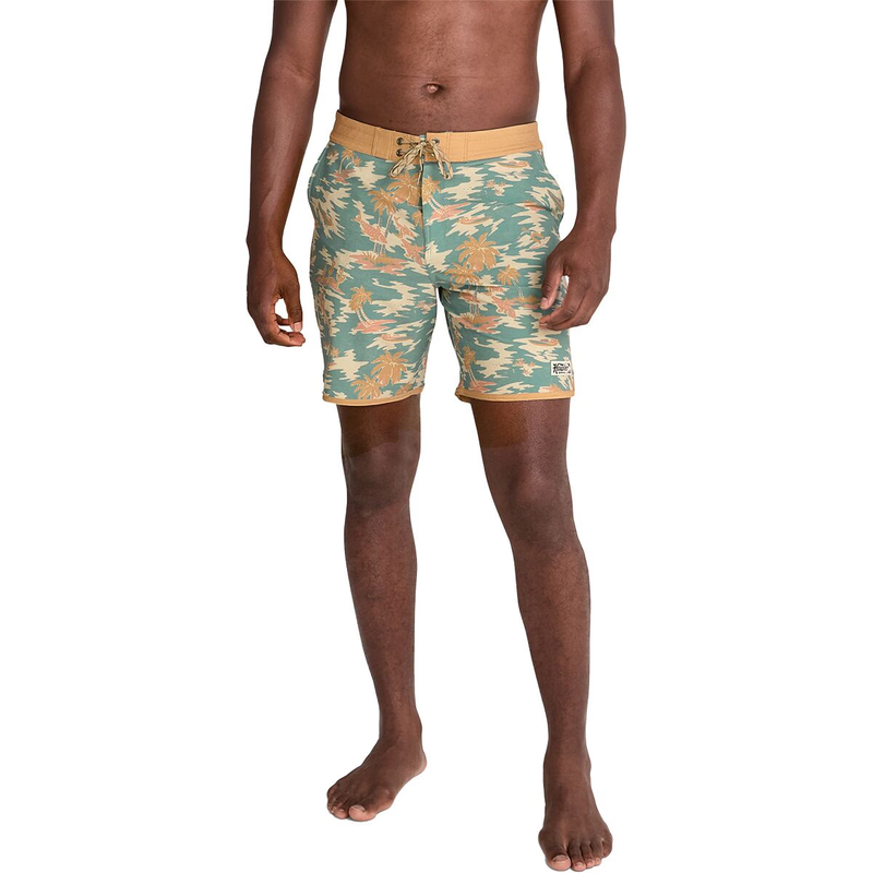 Load image into Gallery viewer, Howler Brothers Bruja Boardshorts - Dreamland-Seafoam
