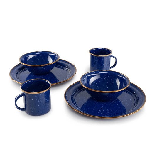 GSI Mesa 2 Person Enamelware Tableset