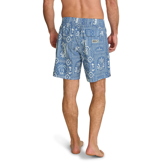 Howler Brothers Deep Set Boardshorts - Palmetto Prophecy-Storm Blue