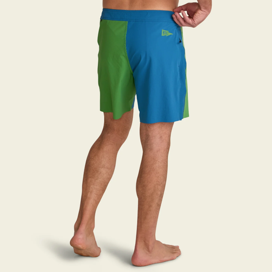 Howler Brothers Del Este Boardshorts - Skrimp-Blue Steel