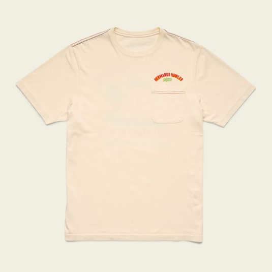 Howler Brothers Cotton Pocket T-Shirt - Fruteria Flotante: Natural