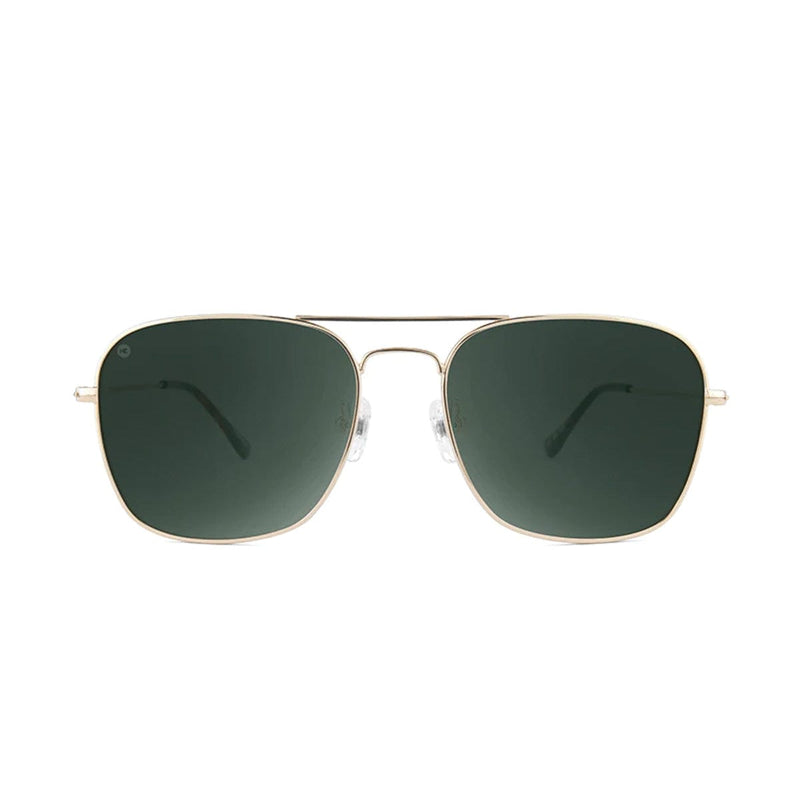 Load image into Gallery viewer, Knockaround Mount Evans Sunglasses - Gold / Aviator Green
