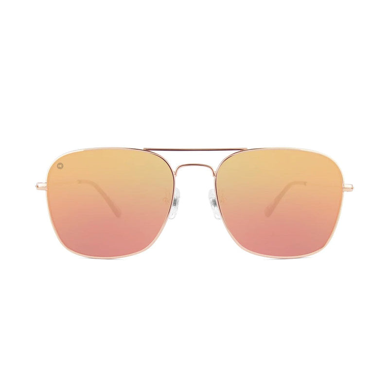 Load image into Gallery viewer, Knockaround Mount Evans Sunglasses - Rose Gold / Copper
