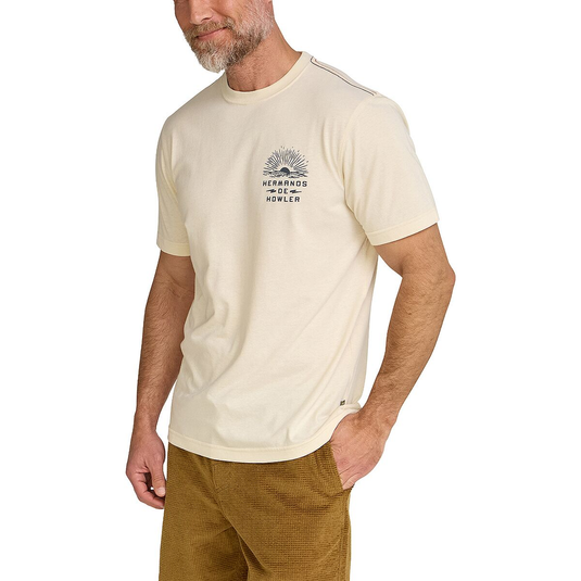Howler Brothers Blended T-Shirt - Sunset Rider-Natural