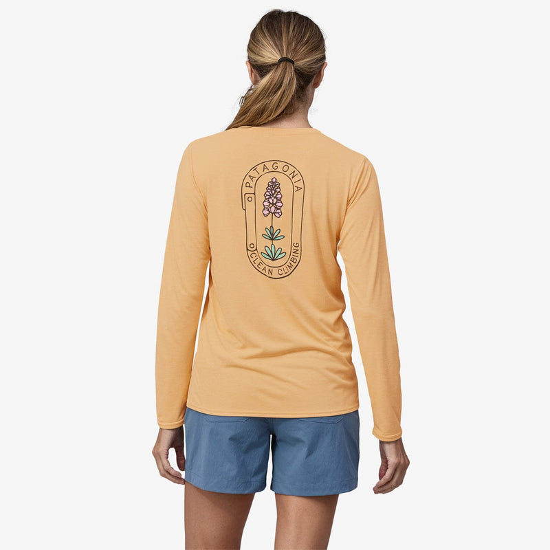 Load image into Gallery viewer, Patagonia Women&#39;s Long Sleeve Cap Cool Daily Graphic Shirt - Lands
