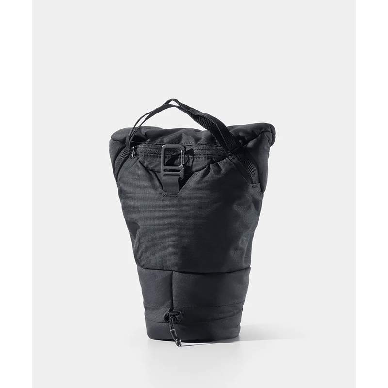 Load image into Gallery viewer, Black backpack on a light gray background
