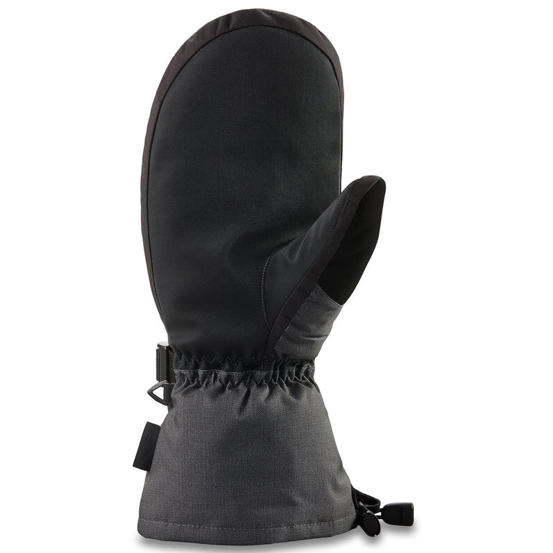 Load image into Gallery viewer, Black and gray winter mitten on a white background

