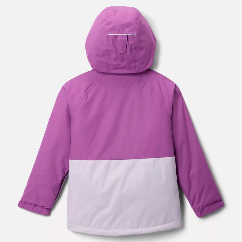 Load image into Gallery viewer, Purple and light purple jacket on a white background
