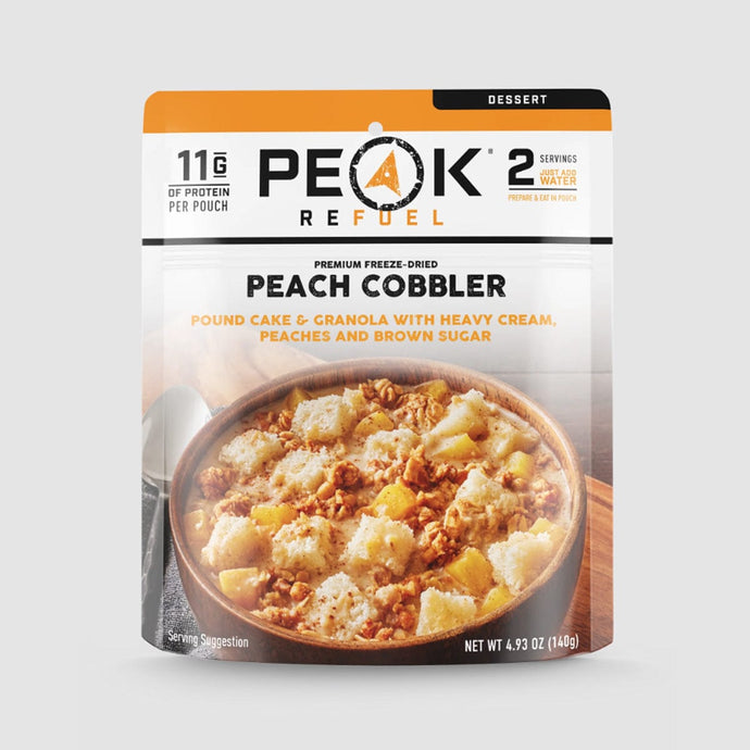 Peak Refuel Peach Cobbler