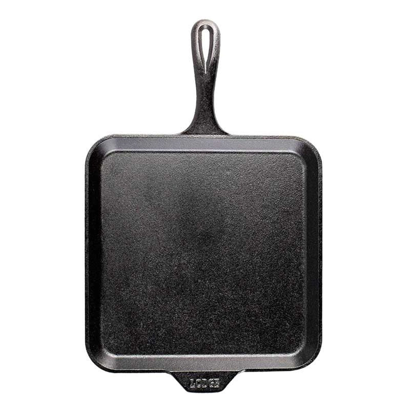 Load image into Gallery viewer, Lodge Cast Iron 11 Inch Seasoned Square Cast Iron Griddle
