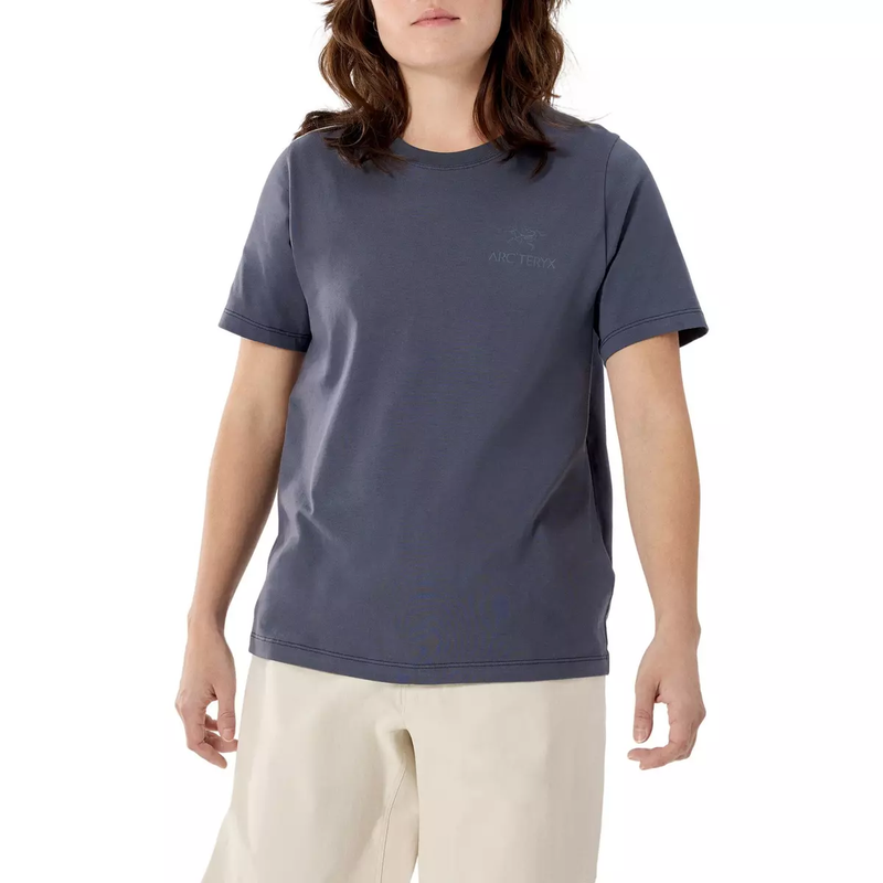 Load image into Gallery viewer, Arc'Teryx Kragg SL Cotton Emblem Crew Short Sleeve Shirt Women's
