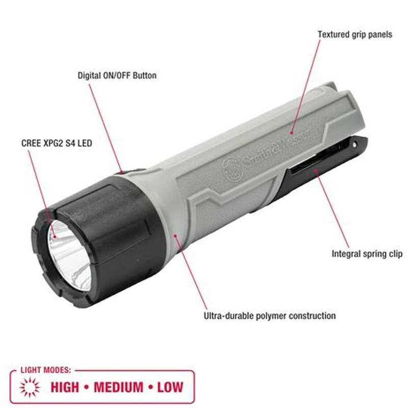 Load image into Gallery viewer, Smith &amp; Wesson Night Guard Pro Polymer Flashlight
