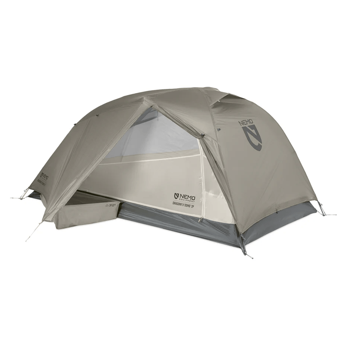 nemo dragonfly 2p tent Nemo Dragonfly OSMO Ultralight 2-Person Backpacking Tent Fog